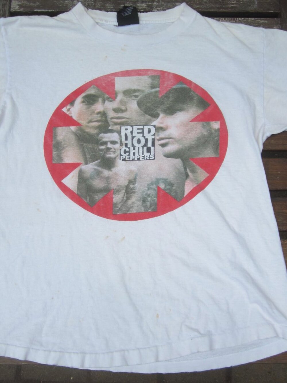 Grail Rare 1992 RHCP north american Tour shirt-size large used vintage original